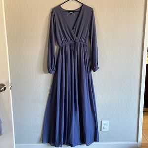 Lulus Long sleeve maxi dress